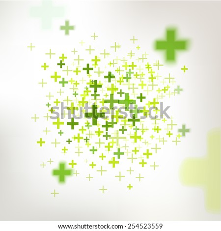 Vector positive sign  background. Season offer concept. Business offer marketing background.