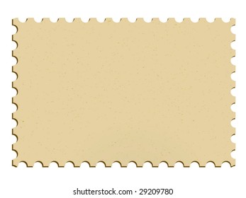Vector postage stamp