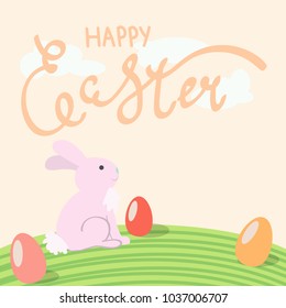 Vector postcard to Easter. Background.Eps10.
