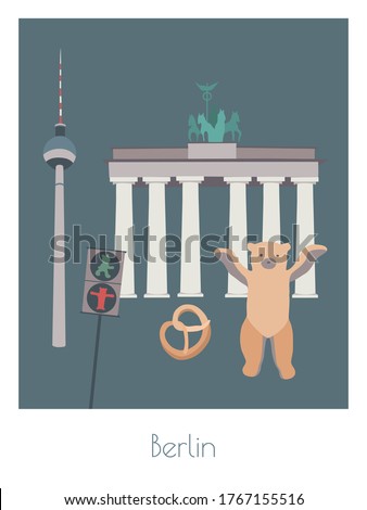 Similar – Image, Stock Photo typical Berlin Tower