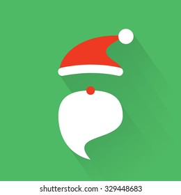 Vector poster - Christmas Santa Claus.