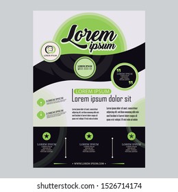 Vector Poster, flyer and Brochure abstract ready to print