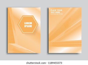 Vector poster or flyer design.Abstract modern banner.
