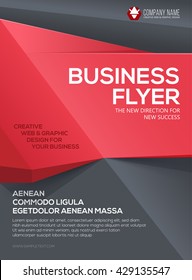 Vector poster or flyer for your business.