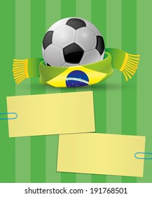 Vector poster. Football.