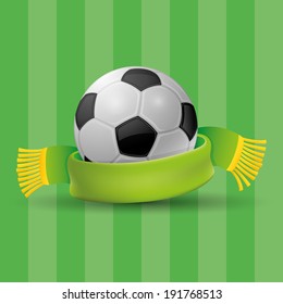 Vector poster. Football.