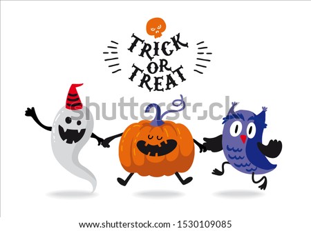 Similar – Image, Stock Photo Monster dance | chalk drawings on sidewalk slabs