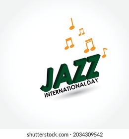 Vector poster for the jazz festival with music instruments. Perfect for music events