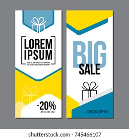 Vector poster template. Geographic Abstract Background.