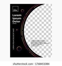 Vector poster template for your business or event. Can also be used as Brochure, Magazine,Poster, Flyer, Banner.