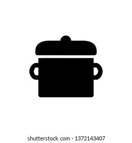 vector pot icon.