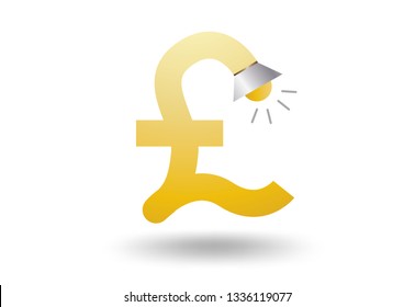 vector pound light bulb lamp illustration