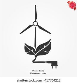 vector power and energy icons