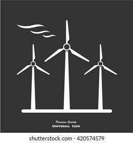 Vector power and energy icons