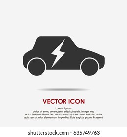 Vector power and energy icons