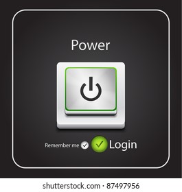 Vector power key