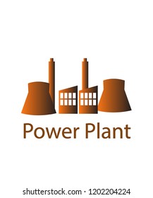Vector Power Plant Logo Design Template Icon