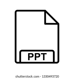 Vector PPT Icon
