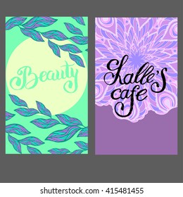 Vector pre-designed cards