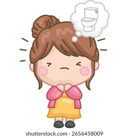 a vector of a pregnant lady 