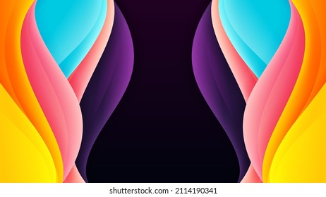 Vector premium backgrond with overlap layer background and dynamic shadow. Vector background for wallpaper. Eps 10