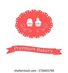 Etiqueta De Panadería Vector Premium En Blanco