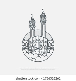 Vector Premium Islam Makkah Medina This Stock Vector (Royalty Free ...