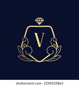 Vector Premium Luxurious Perfume Logo