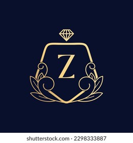 Vector Premium Luxurious Perfume Logo