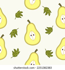 Vector Premium Pattern Pear illustration