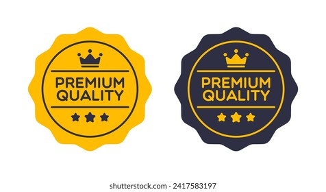 Vector Premium Quality Badge Label