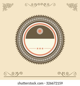 vector premium vintage badges and label 