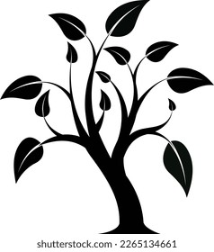 Vector prepared and cleaned Tree image