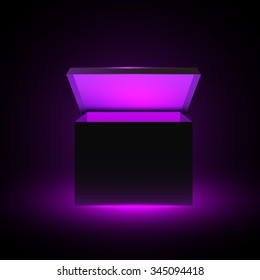 vector present box illustration