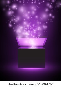 vector present box illustration