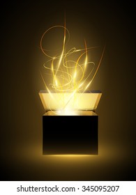 vector present box illustration