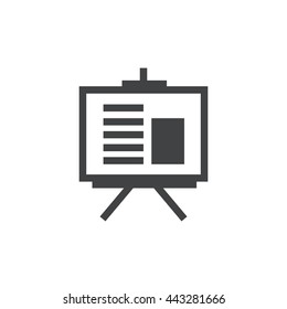 vector presentation  Flat icon and Logo 
