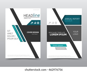 Vector presentation template. Annual report cover. Brochure template. Flyer design. Leaflet layout. Magazine cover. A4 size. eps 10