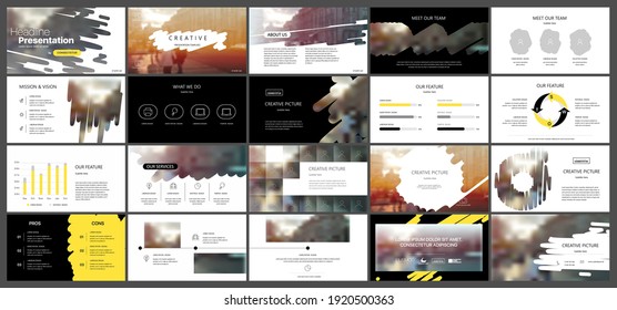 Vector Presentation Templates. Infographic elements for use in Presentation, Flyer and Leaflet, SEO, Marketing, Webinar Landing Page Template, Website Design, Banner.