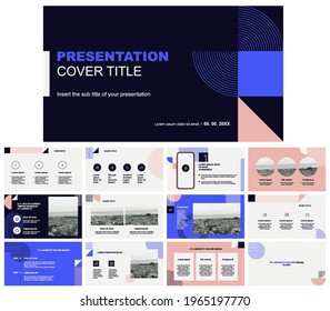 Vector Presentation Templates. Infographic elements for use in Presentation, Flyer and Leaflet, SEO, Marketing, Webinar Landing Page Template, Website Design, Banner.