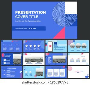 Vector Presentation Templates. Infographic elements for use in Presentation, Flyer and Leaflet, SEO, Marketing, Webinar Landing Page Template, Website Design, Banner.