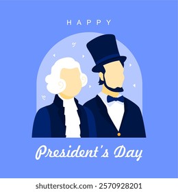 vector presidents day background template