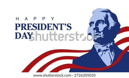 vector presidents day background template