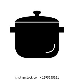 Vector pressure cooker icon