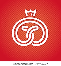 vector pretzel logo