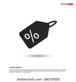Vector price tag icon