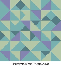 abstracción de impresión vectorial. estilo geométrico minimalista. triángulos de colores diferentes