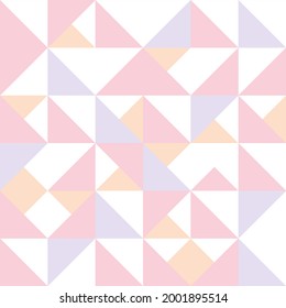 abstracción de impresión vectorial. estilo geométrico minimalista. triángulos de colores diferentes
