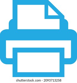 Vector print button for mobile sites