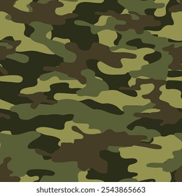 vector print camouflage. seamless pattern for clothing or print